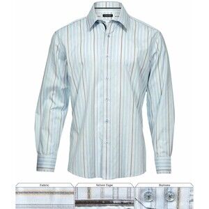 Zagiri Brazil Light Blue Stripe Shirt